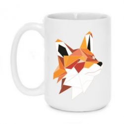 Чашка 420ml Fox Triangular Art - PrintSalon
