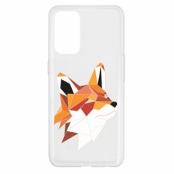 Чохол для Oppo Reno 5 4G Fox Triangular Art - PrintSalon