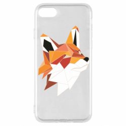 Чохол для iPhone SE 2022 Fox Triangular Art - PrintSalon