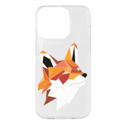 Чохол для iPhone 14 Pro Fox Triangular Art - PrintSalon