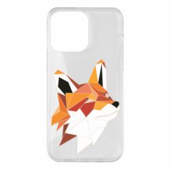 Чохол для iPhone 14 Pro Max Fox Triangular Art - PrintSalon