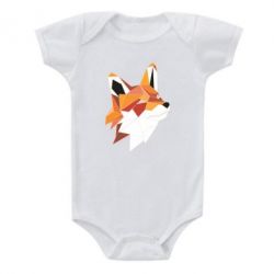 Дитячий бодік Fox Triangular Art - PrintSalon