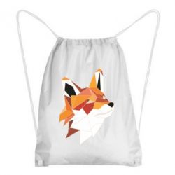 Рюкзак-мішок Fox Triangular Art - PrintSalon