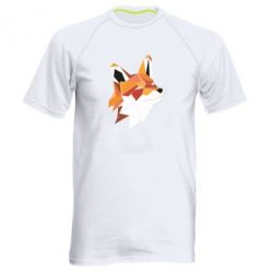 Чоловіча футболка для спорту Fox Triangular Art - PrintSalon