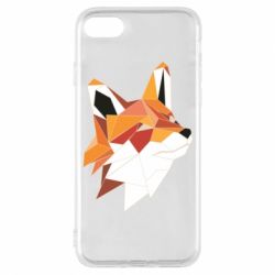 Чохол для iPhone 8 Fox Triangular Art - PrintSalon