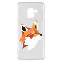 Чохол для Samsung A8 2018 Fox Triangular Art - PrintSalon