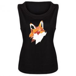 Майка жіноча Fox Triangular Art - PrintSalon