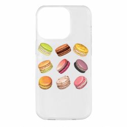 Чехол для iPhone 14 Pro Французский макарун - PrintSalon