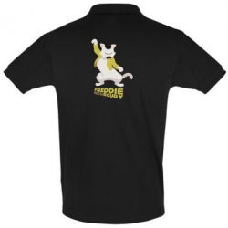 Мужское поло Freddie meowrcury - PrintSalon