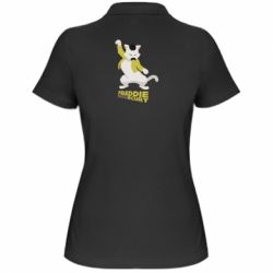 Женское поло Freddie meowrcury - PrintSalon