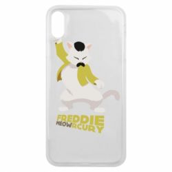 Чехол для iPhone Xs Max Freddie meowrcury - PrintSalon