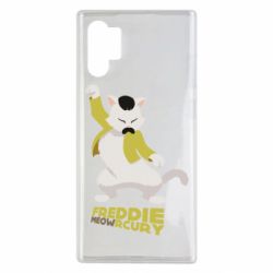 Чехол для Samsung Note 10 Plus Freddie meowrcury - PrintSalon