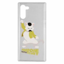 Чехол для Samsung Note 10 Freddie meowrcury - PrintSalon