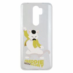 Чехол для Xiaomi Redmi Note 8 Pro Freddie meowrcury - PrintSalon
