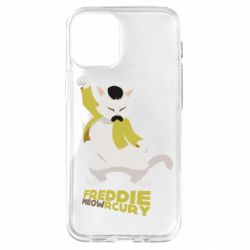 Чехол для iPhone 12 mini Freddie meowrcury - PrintSalon