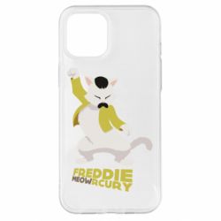 Чехол для iPhone 12 Pro Max Freddie meowrcury - PrintSalon