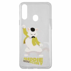 Чехол для Samsung A20s Freddie meowrcury - PrintSalon