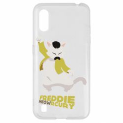 Чехол для Samsung A01/M01 Freddie meowrcury - PrintSalon