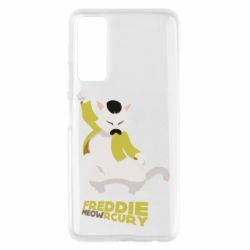 Чехол для Huawei P Smart 2021 Freddie meowrcury - PrintSalon