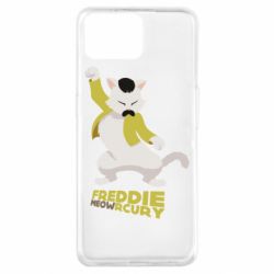 Чехол для Oppo A73 Freddie meowrcury - PrintSalon