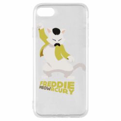 Чехол для iPhone SE 2022 Freddie meowrcury - PrintSalon