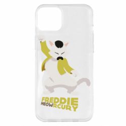 Чехол для iPhone 14 Plus Freddie meowrcury - PrintSalon