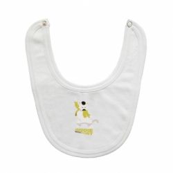 Слюнявчик  Freddie meowrcury - PrintSalon