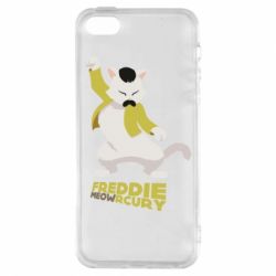 Чехол для iPhone5/5S/SE Freddie meowrcury - PrintSalon