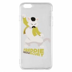 Чехол для iPhone 6 Plus/6S Plus Freddie meowrcury - PrintSalon