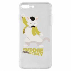 Чехол для iPhone 8 Plus Freddie meowrcury - PrintSalon