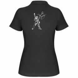 Женское поло Freddie Mercury Queen - PrintSalon