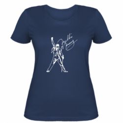 Женская футболка Freddie Mercury Queen - PrintSalon