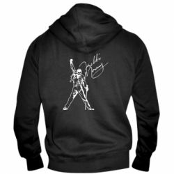 Мужское худи на молнии Freddie Mercury Queen - PrintSalon