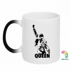 Чашка-хамелеон Freddie Mercury - PrintSalon