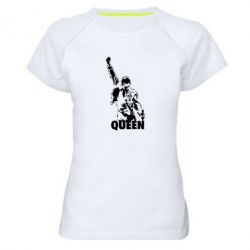 Жіноча футболка для спорту Freddie Mercury - PrintSalon