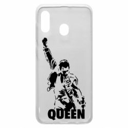 Чехол для Samsung A30 Freddie Mercury-PrintSalon Чехол для Samsung A30 Freddie Mercury