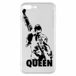 Чехол для iPhone 8 Plus Freddie Mercury-PrintSalon Чехол для iPhone 8 Plus Freddie Mercury