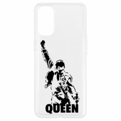Чохол для Oppo Reno 4Freddie Mercury - PrintSalon