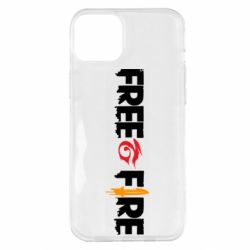 Чохол для iPhone 14 Plus Free fire and logo Garena - PrintSalon