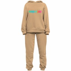 Женский костюм Free fire gradient logo - PrintSalon