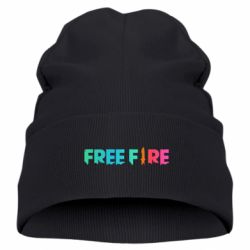 Детская шапка Free fire gradient logo - PrintSalon