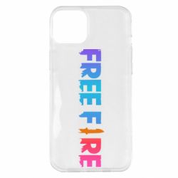 Чохол для iPhone 14 Plus Free fire gradient logo-PrintSalon Чохол для iPhone 14 Plus Free fire gradient logo