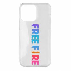 Чехол для iPhone 14 Pro Max Free fire gradient logo