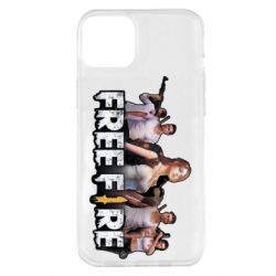 Чохол для iPhone 14 Plus Free Fire Team-PrintSalon Чохол для iPhone 14 Plus Free Fire Team