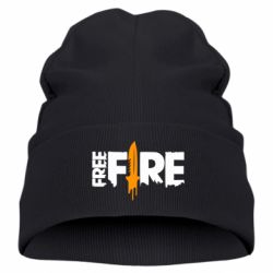 Дитяча шапка Free Fire vertical logo - PrintSalon