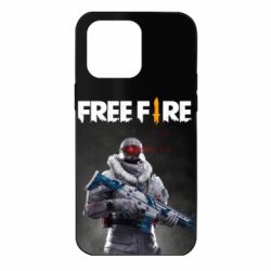 Чехол для iPhone 14 Pro Max Free Fire Winter Warrior