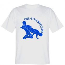 Мужская футболка Stedman Free-style wrestling - PrintSalon