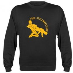 Cвитшот Free-style wrestling - PrintSalon