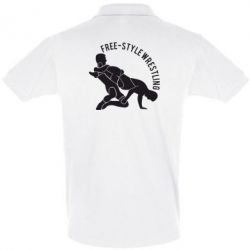 Мужское поло Free-style wrestling - PrintSalon