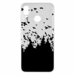 Чехол для Huawei P Smart Plus 2018 Freedom and bird - PrintSalon